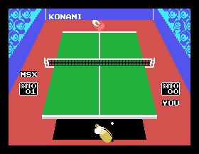 Konami's Ping-Pong Screenshot 1